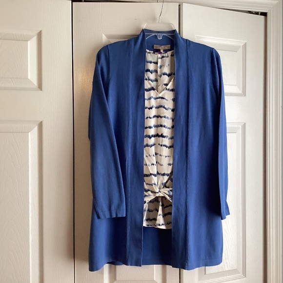 Tommy Bahama Sweaters - Tommy Bahama Woman's Layering Long Silk Cardigan Size Medium